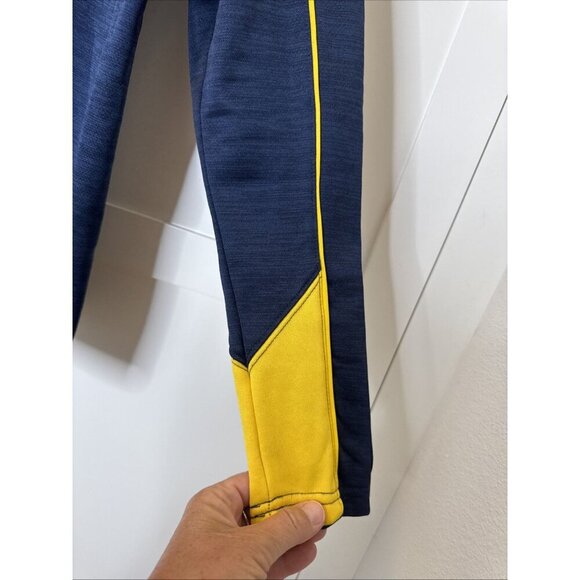 Colosseum University Michigan Wolverines 1/4 Zip Shirt Top Mens Medium Blue - Picture 8 of 9